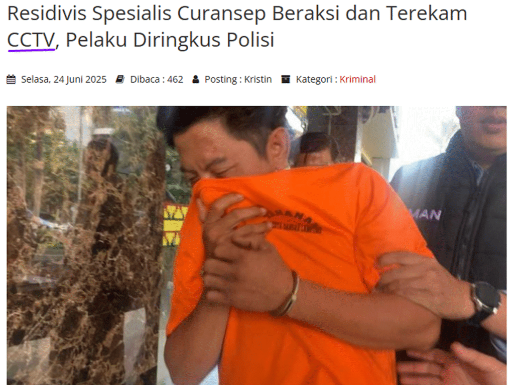 pencurian terekam cctv 5