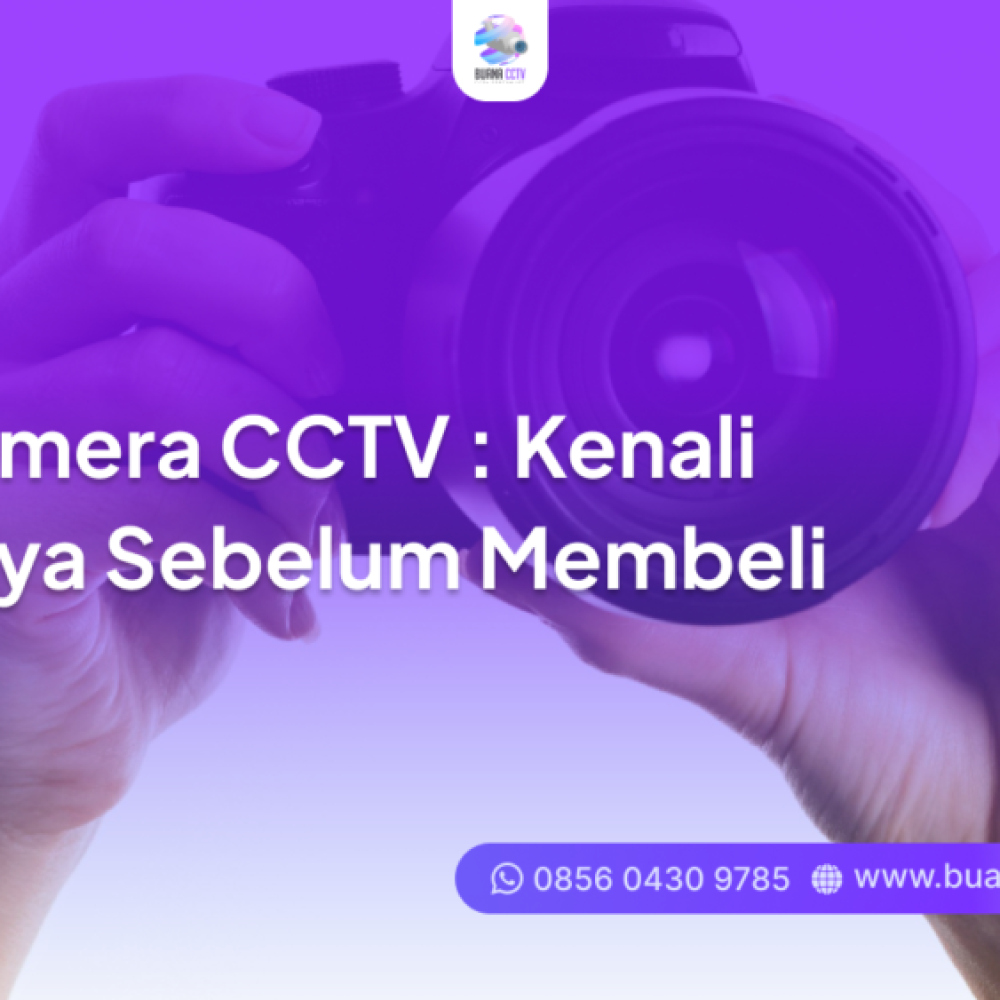 jenis kamera cctv